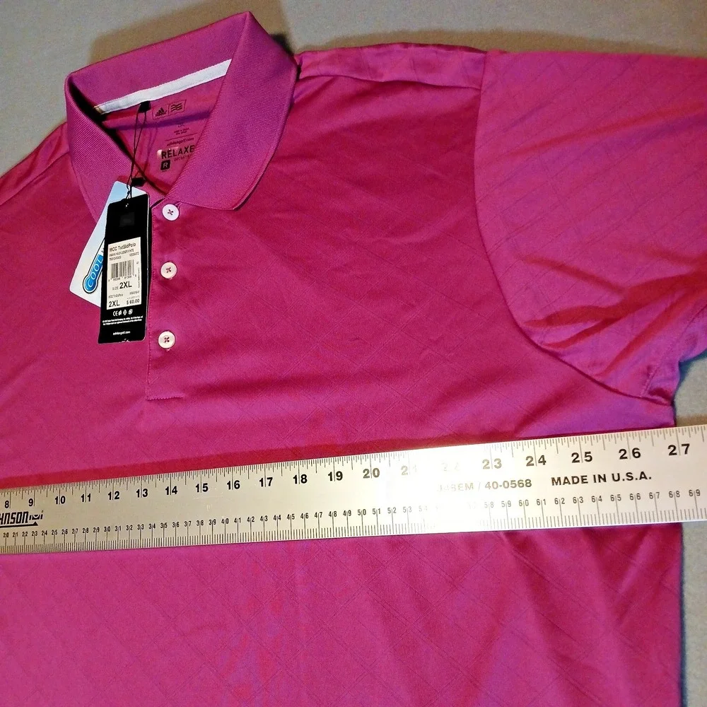 adidas golf polo